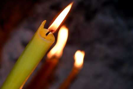 Candle candlelight flame photo