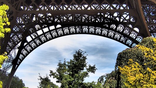 Eiffel tower places of interest century exhibition photo