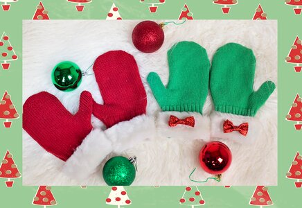 Green xmas winter