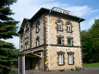 Railway rail traffic central station photo