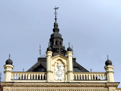 Building architecture dome