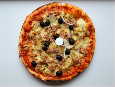 Vegetable toppings anchovie