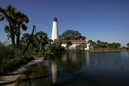 Brick light house mortar