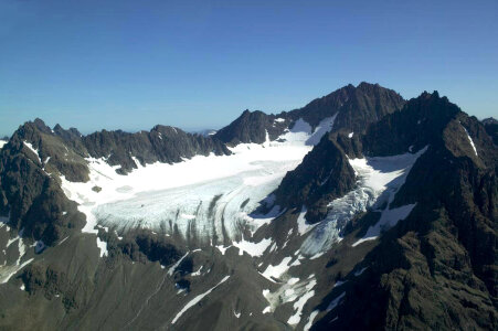 Mountain glacier photo