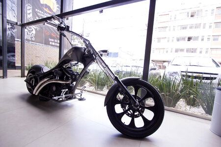 Motor Bike on Display photo