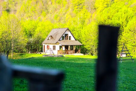 House In Mountains photo