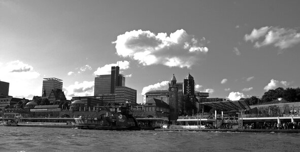 Hanseatic city harbour city promenade