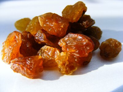 Grapes fruit dry