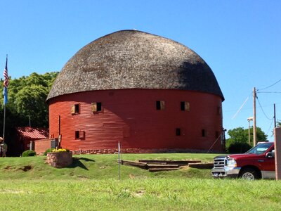 Red farm country