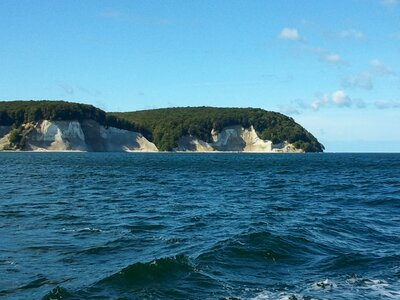 White cliffs baltic sea mecklenburg western pomerania photo