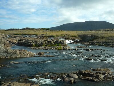 Nature landscape river