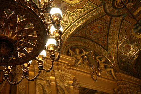 Paris opera ceiling photo