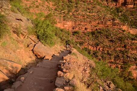 Bright Angel trail in Grand Canyon National Park photo