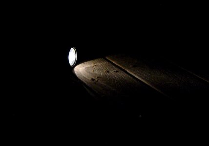 Dark darkness flashlight photo