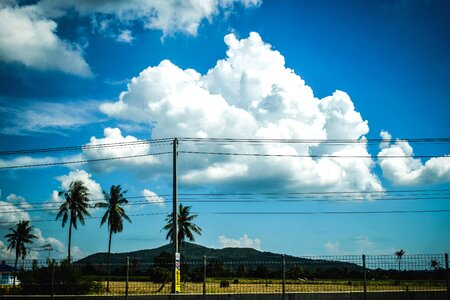 Cloud clouds electricity