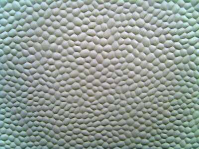 Plastic structure surface