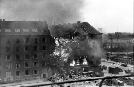 Bombing of the Gestapo headquarters photo