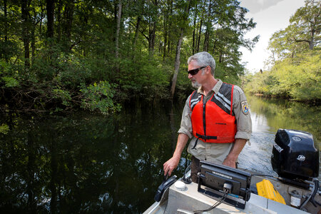 Biologists on Choctawhatchee River -1