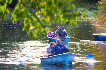 People in Boats photo