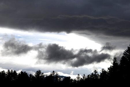 Bad Weather cloud landscape photo
