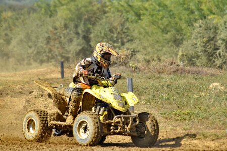 Dirt motocross mud