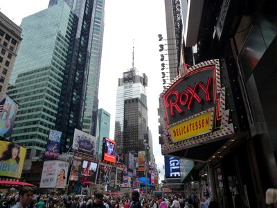 Nyc broadway time square photo