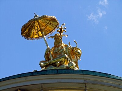 Park sanssouci potsdam gold