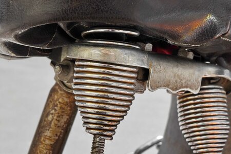 Bicycle chrome seat