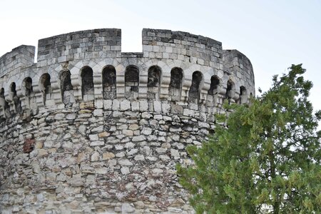 Capital City fortress stone wall photo