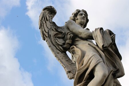 Rome sculpture sant'angelo bridge photo