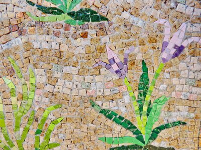 Handmade wall pattern