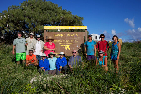 Nihoa Millerbird Translocation Team