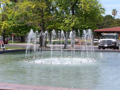 Fountain santa 