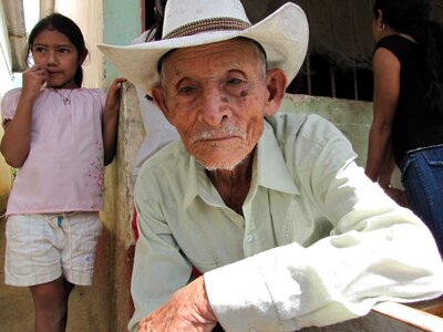 Honduras old man elderly photo