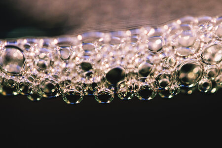 Water Bubbles Abstract photo