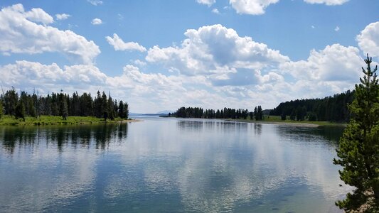 Landscape lake water photo