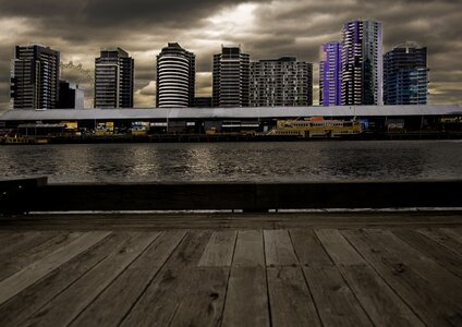 Docklands urban city photo