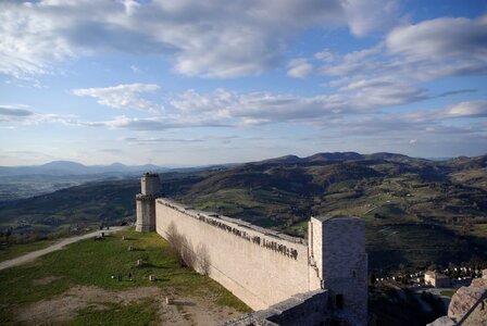 The imperial fortress Rocca Maggiore photo