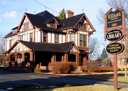 Elliott House in the Old Silk Stocking Historic District in Kokomo, Indiana photo