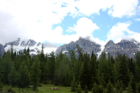 Paradise Valley, Mount Aberdeen, Banff National Park photo