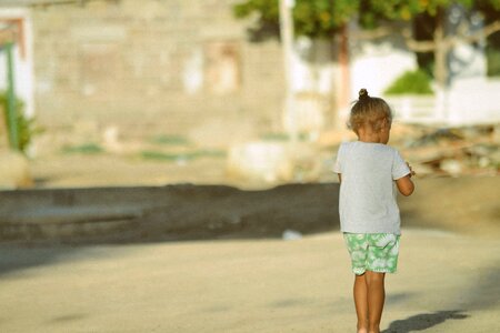 Child kid walking