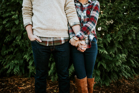 Couple Holding Hands photo