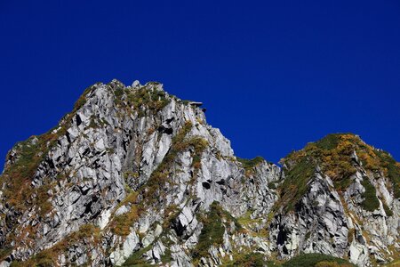 Adventure ascent cliff photo