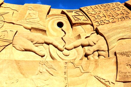 Sand sculpture architecture artists