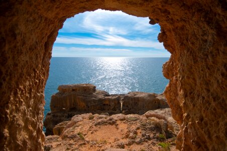 Nature rock ocean