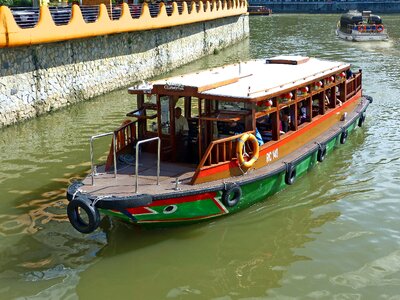 Tourism travel bumboat