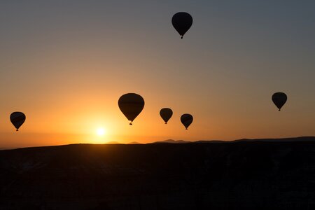 Dawn kapadokia baloon photo