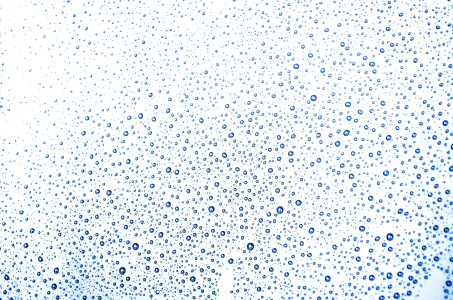 Macro splash rain