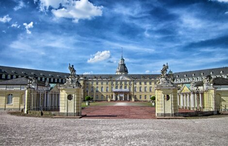 Landmark architecture historical photo