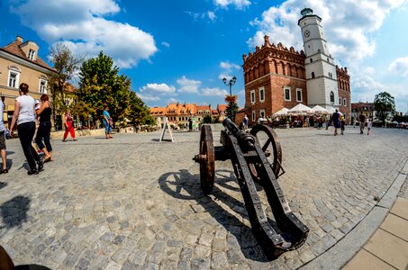 Poland the old town the market